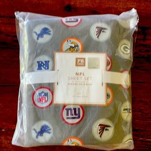 Pottery Barn Teen NFL full size sheet set
